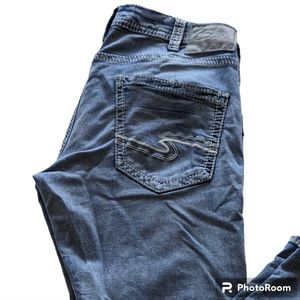 Silver Jeans Zac Relaxed Fit Straight Leg Mens Size W34/L34